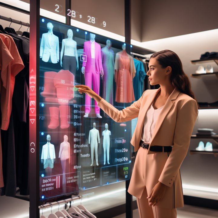 a girl with official look